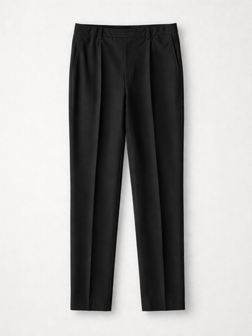 NEW Elliott Lauren Black Tailored Straight-Leg Trousers